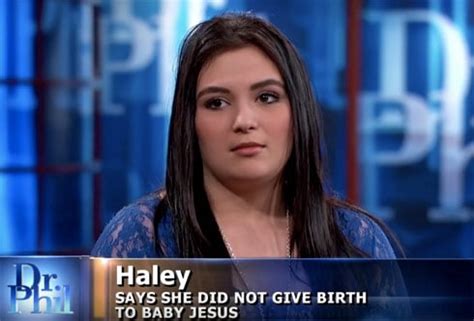 dr phil eminem|haley pregnant with baby jesus.